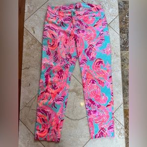 Lilly Pulitzer print pants, Women’s size 10